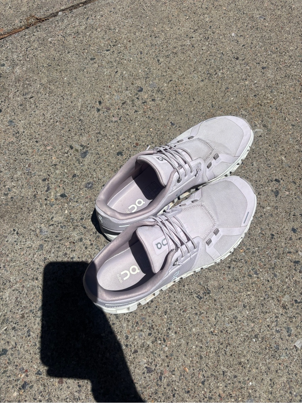 On Running Womens Sneakers in Light Lavender